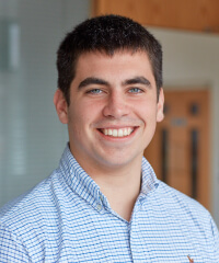 A head and shoulder portrait of Dave Lawther